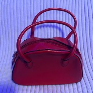 Red Hand Bag / Accent Purse